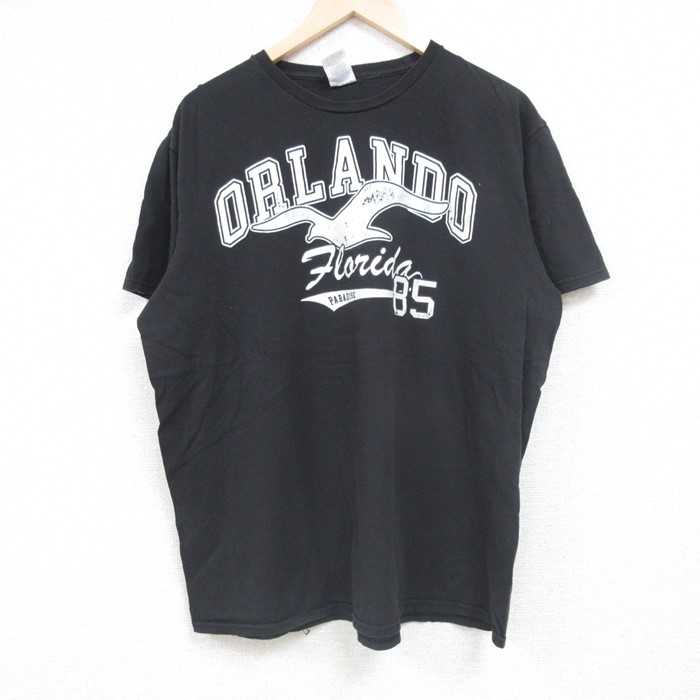 半袖Tシャツ オーランド フロリダ ブラック XL | 古着