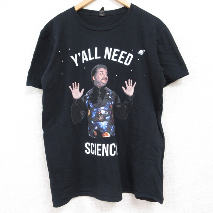 半袖Tシャツ ニールドグラースタイソン ブラック L | 古着