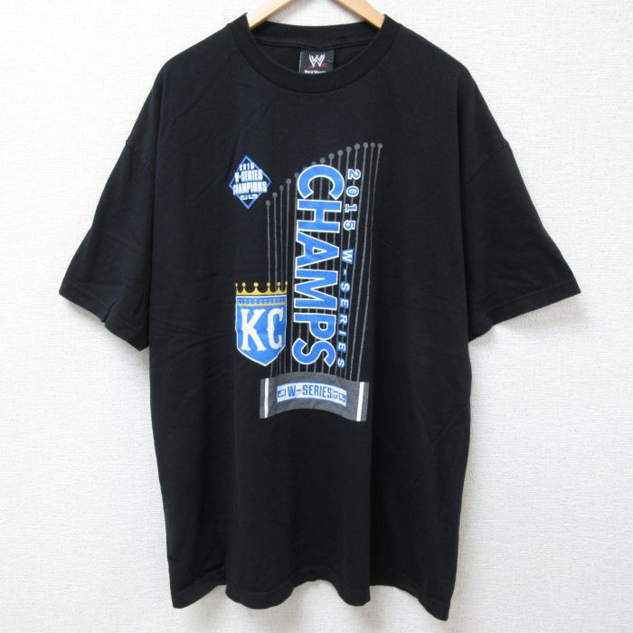 半袖Tシャツ ワールドプロレスリング ブラック XL | 古着