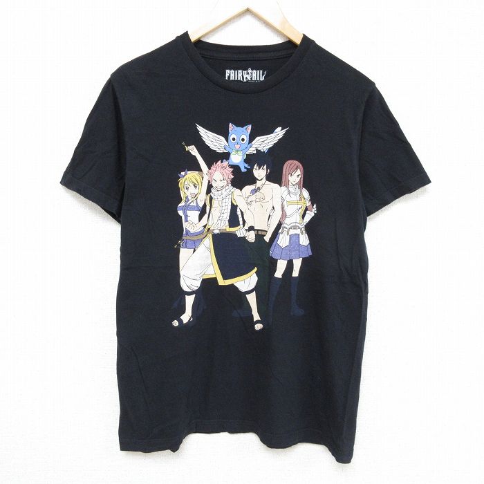 半袖Tシャツ フェアリーテイル ブラック M | 古着