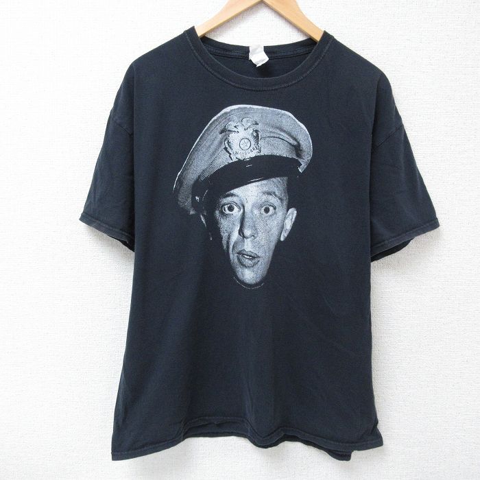 XL★古着 フルーツオブザルーム 半袖 Tシャツ メンズ バニーファイフ コットン クルーネック 黒 ブラック 25apr25 中古
