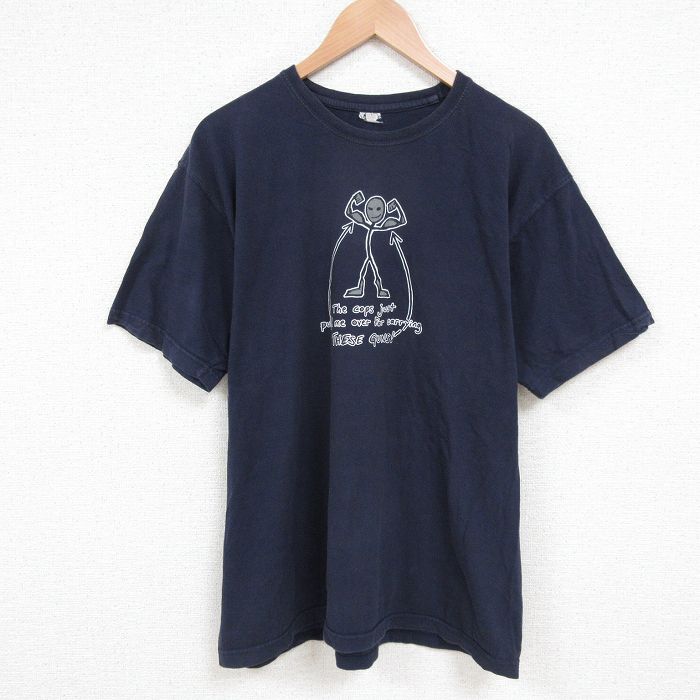 半袖Tシャツ The Cops ネイビー XL | 古着