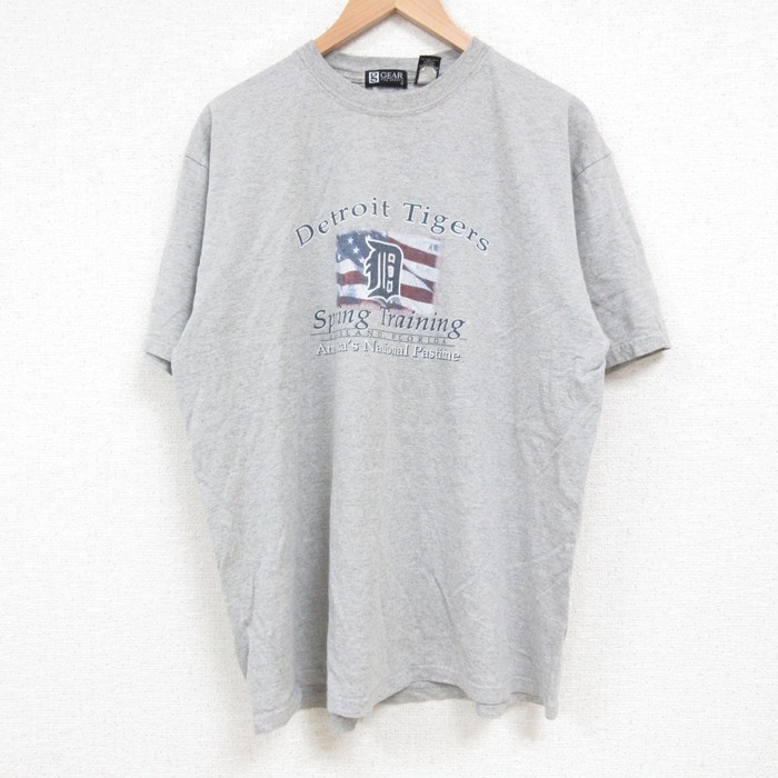 半袖Tシャツ デトロイト グレー XL | 古着