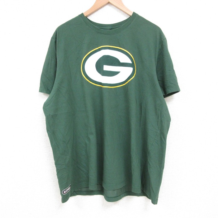 ニューエラ 半袖Tシャツ グリーンベイパッカーズ グリーン XL | 古着