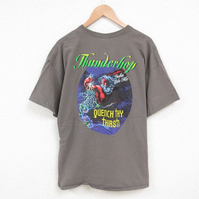 Thunderhop 半袖Tシャツ ブラウン XL | 古着