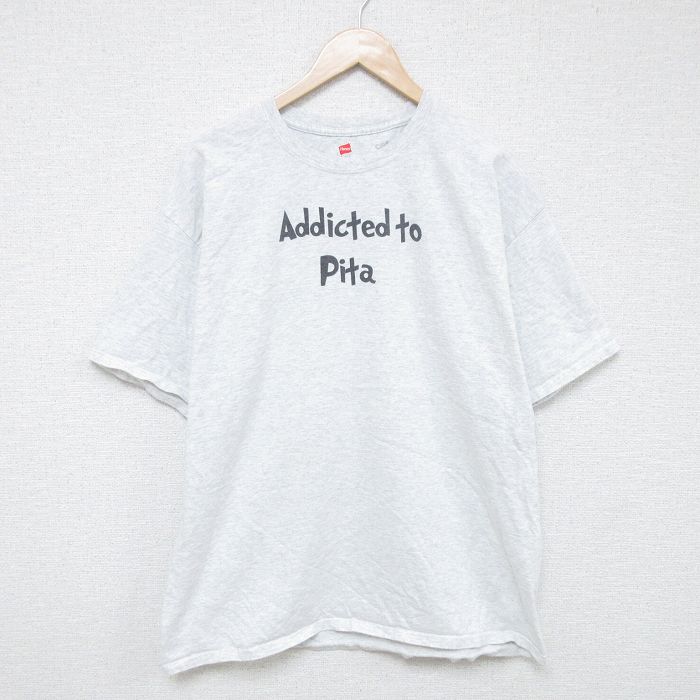 半袖Tシャツ 霜降り グレー XL | 古着