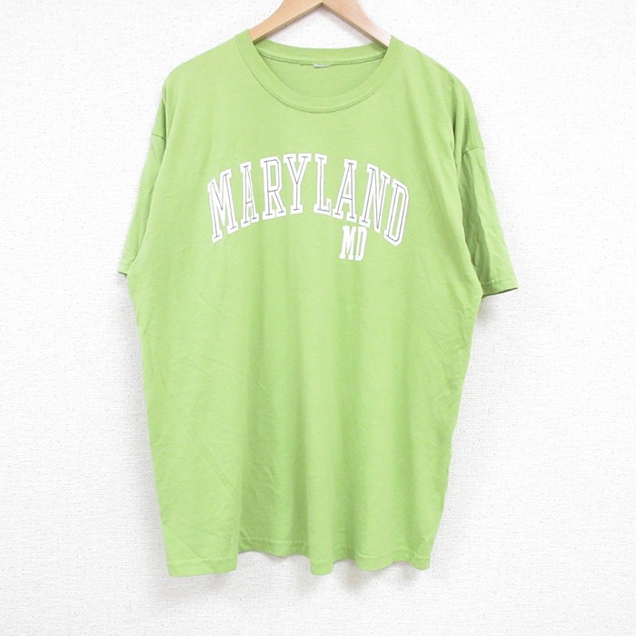 【50%OFF】半袖Tシャツ MARYLAND グリーン XL | 古着