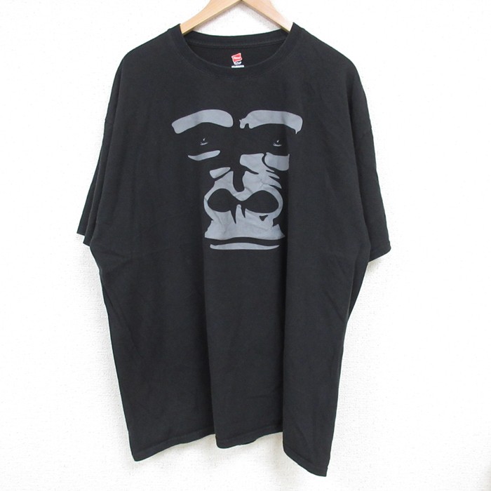 ヘインズ 半袖Tシャツ ゴリラ ブラック XL | 古着