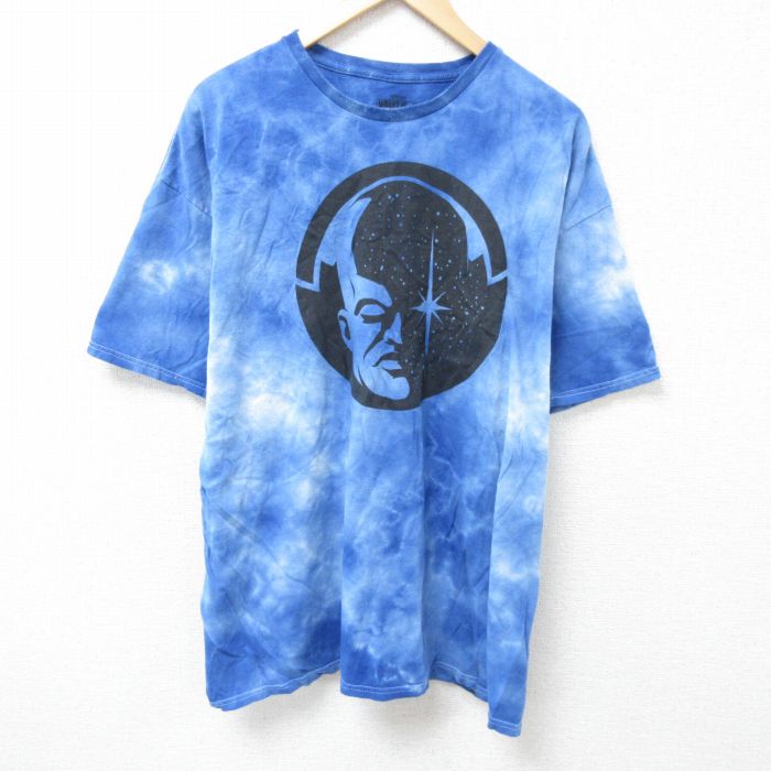 半袖Tシャツ タイダイ ブルー XL | 古着