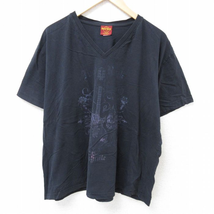 ハードロックカフェ 半袖Tシャツ ナッシュビル ブラック XL | 古着