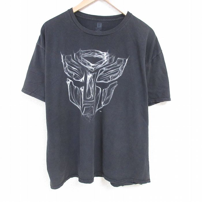 トランスフォーマー 半袖Tシャツ ブラック XL | 古着