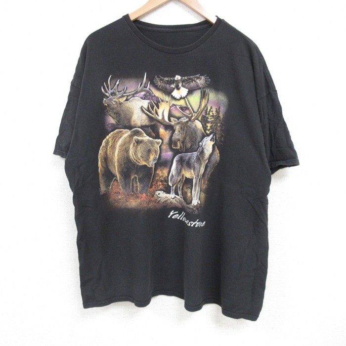 イエローストーン 半袖Tシャツ ブラック XL | 古着