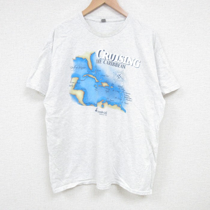 半袖Tシャツ グレー霜降り XL | 古着