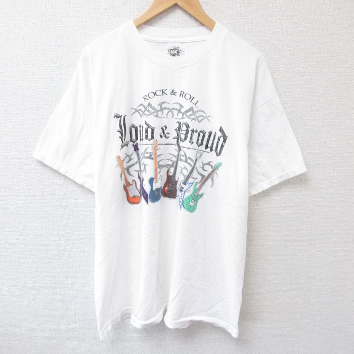 半袖Tシャツ ロックンロール ホワイト XL | 古着