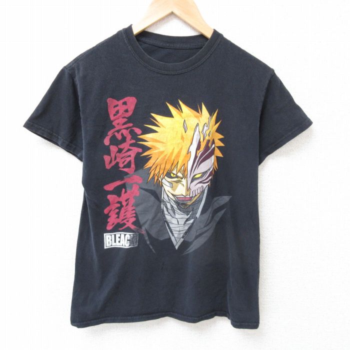 半袖Tシャツ ブリーチ ブラック S | 古着