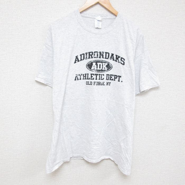 ADK 半袖Tシャツ 霜降り グレー XL | 古着