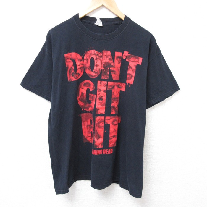 ジャージーズ 半袖Tシャツ ウォーキングデッド ブラック L | 古着