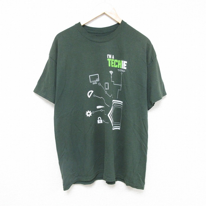 半袖Tシャツ グリーン XL | 古着