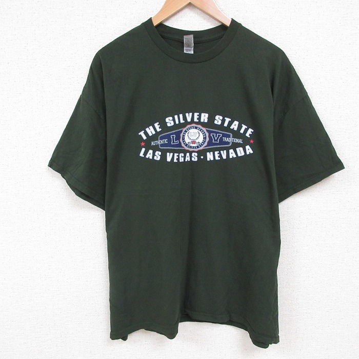 半袖Tシャツ ラスベガス グリーン XL | 古着