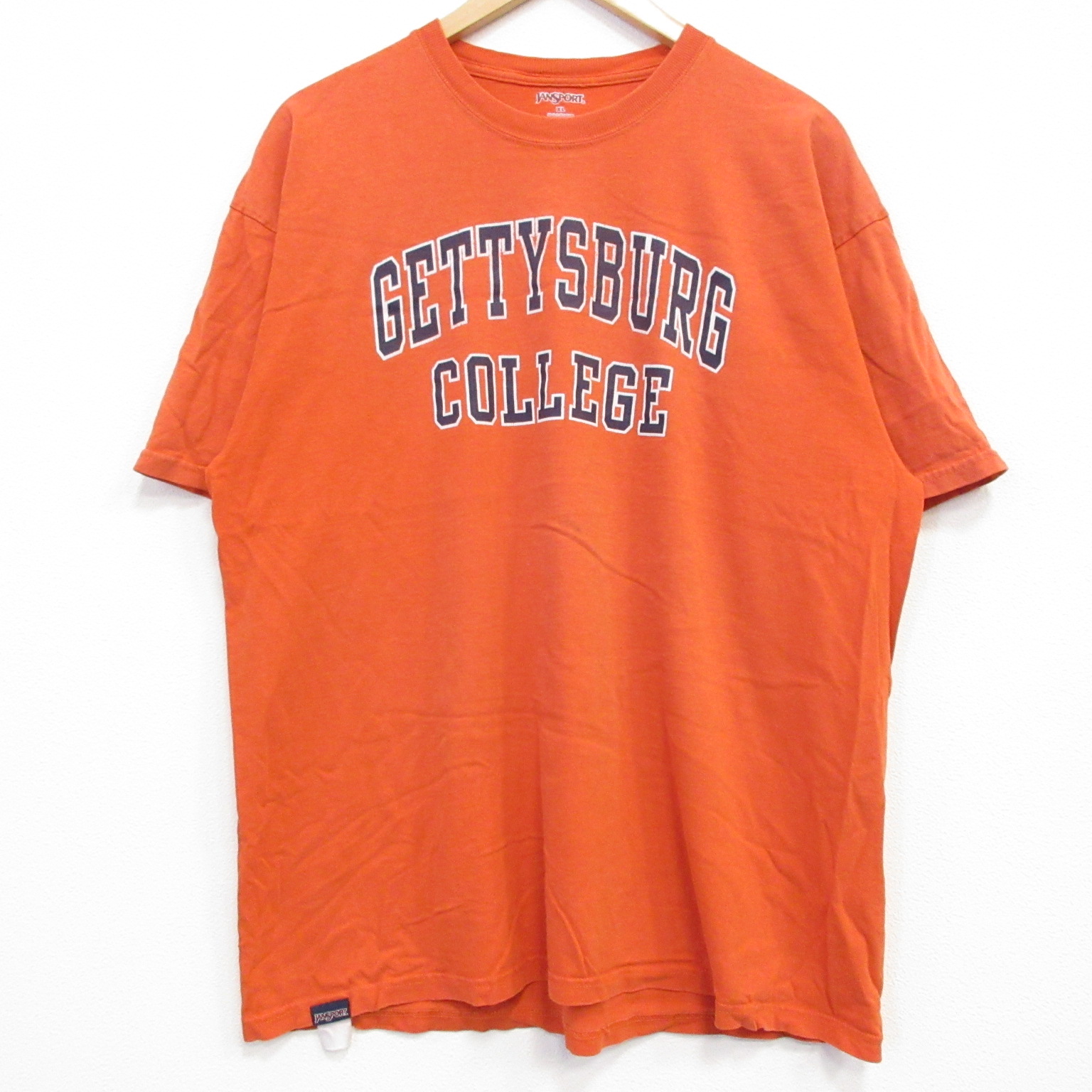 ジャンスポーツ 半袖Tシャツ カレッジ オレンジ XL | 古着