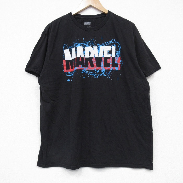 マーベル 半袖Tシャツ ブラック L | 古着