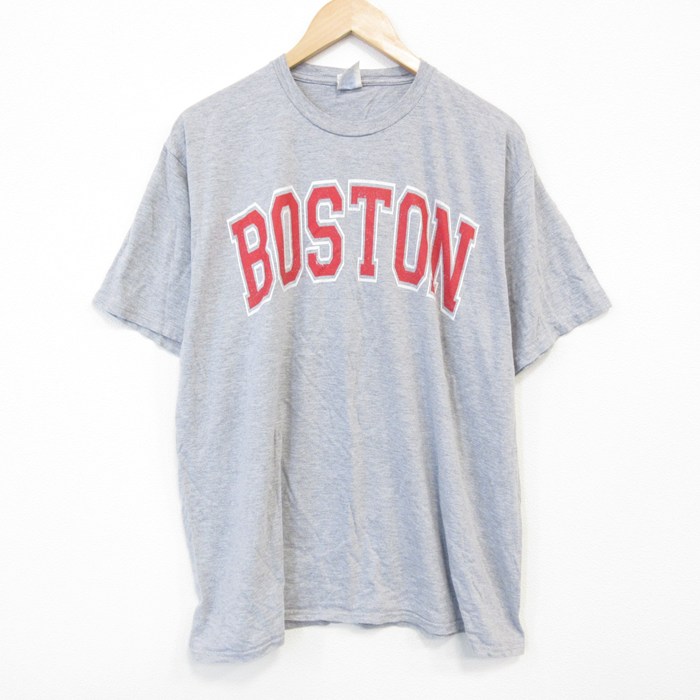 半袖Tシャツ ボストン グレー XL | 古着