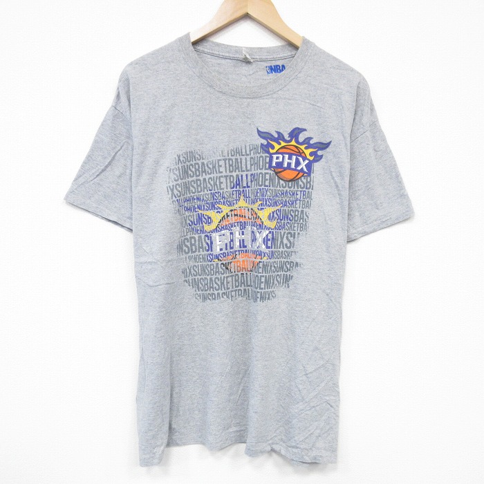 NBA フェニックスサンズ 半袖Tシャツ グレー XL | 古着