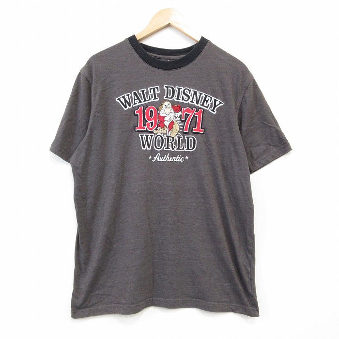 【50%OFF】ディズニー 半袖Tシャツ しらゆきひめ グレー XL | 古着