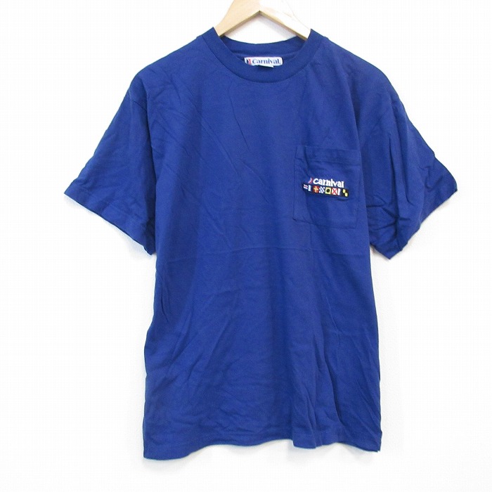 半袖Tシャツ カーニバル ブルー XL | 古着