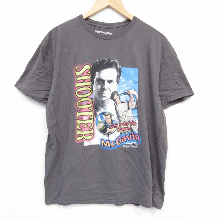 半袖Tシャツ 俺は飛ばし屋 グレー XL | 古着