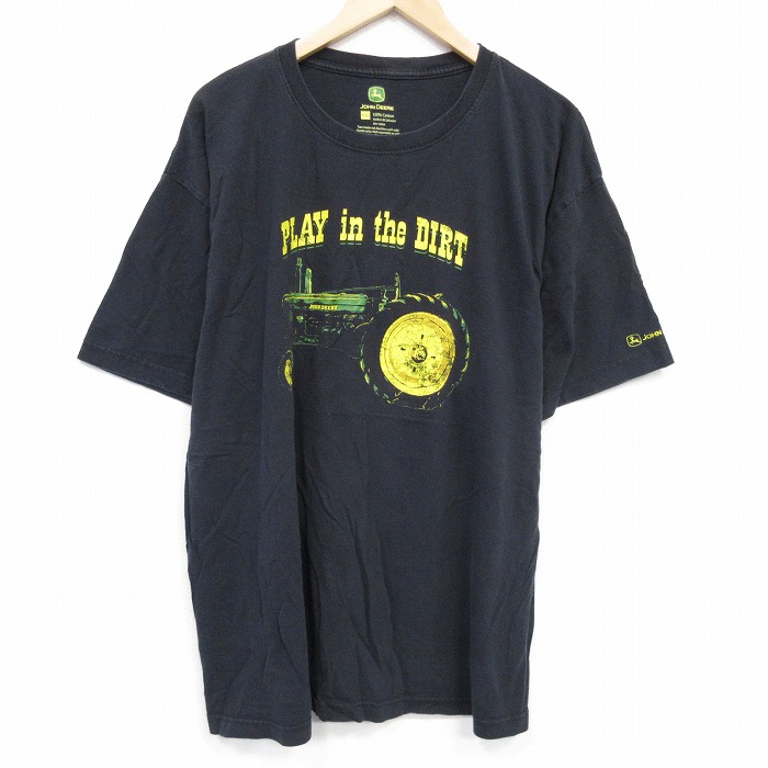 半袖Tシャツ トラクター ブラック XL | 古着