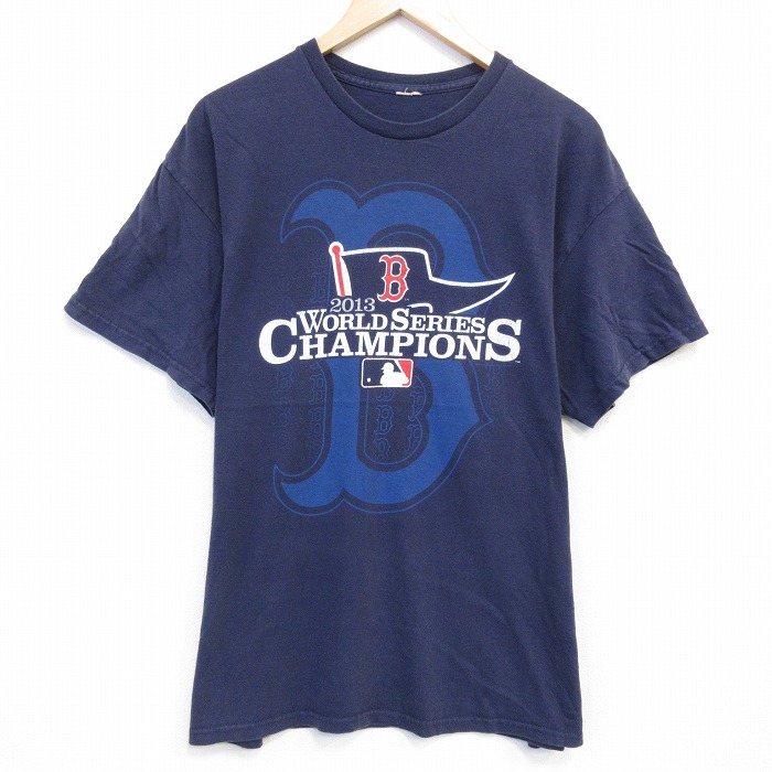 【50%OFF】MLB 半袖Tシャツ アトランタブレーブス ネイビー XL | 古着
