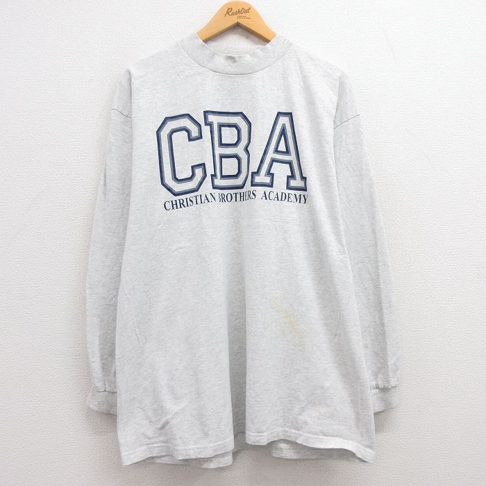 リー 90s 長袖Tシャツ CBA グレー XL | 古着