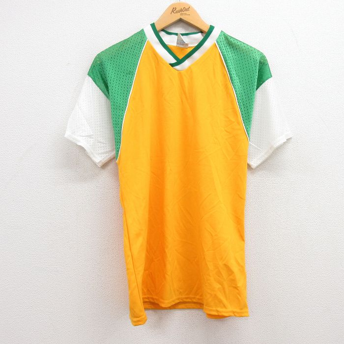 Empire 80s 半袖Tシャツ ラグラン イエロー M | 古着