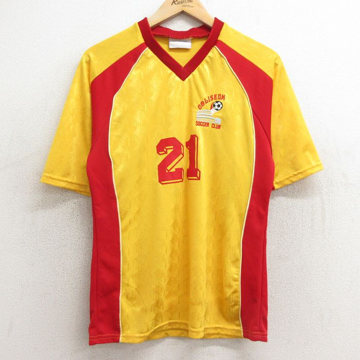 コロシアム 90s 半袖Tシャツ ラグラン イエロー M | 古着