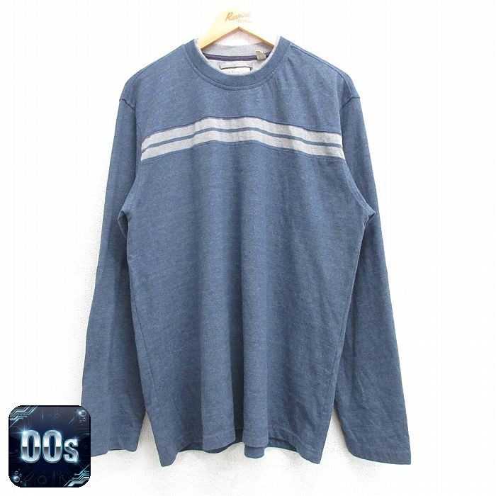 G.H.BASS 00s 長袖Tシャツ ネイビー L | 古着