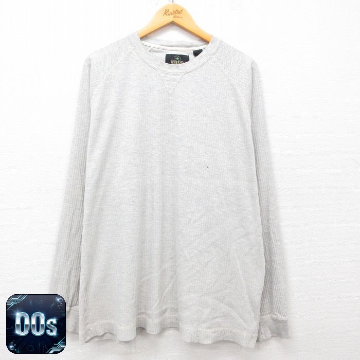 レッドヘッド 00s 長袖Tシャツ ラグラン グレー XL | 古着