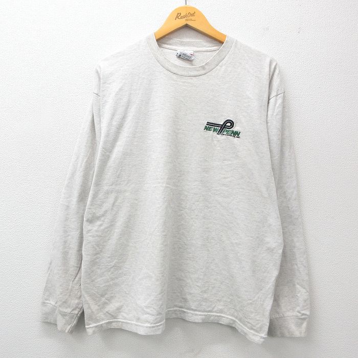 90s 長袖Tシャツ NEW PENN グレー XL | 古着