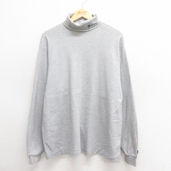 ラッセル 90s 長袖Tシャツ ミズーリ グレー XL | 古着