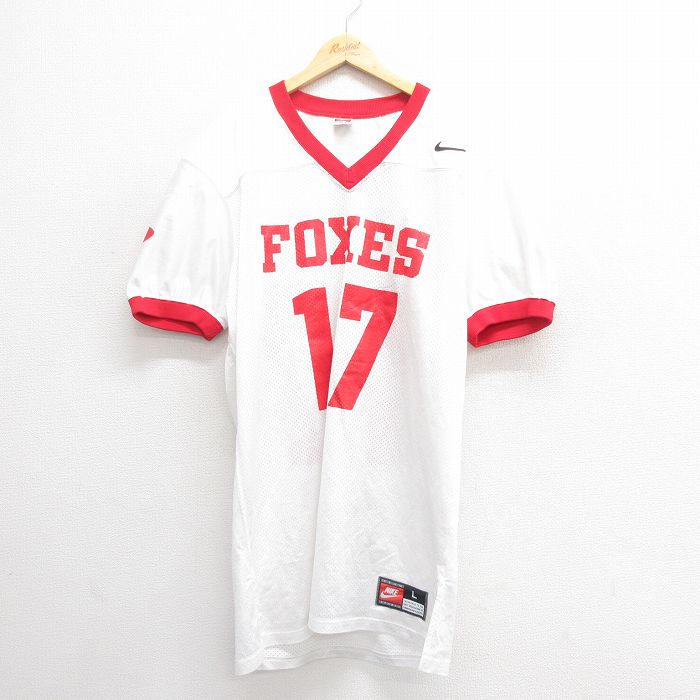 ナイキ 90s 半袖Tシャツ FOXES ホワイト XL | 古着