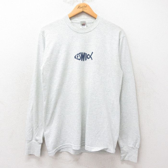 フルーツオブザルーム 00s 長袖Tシャツ KESWICK グレー M | 古着