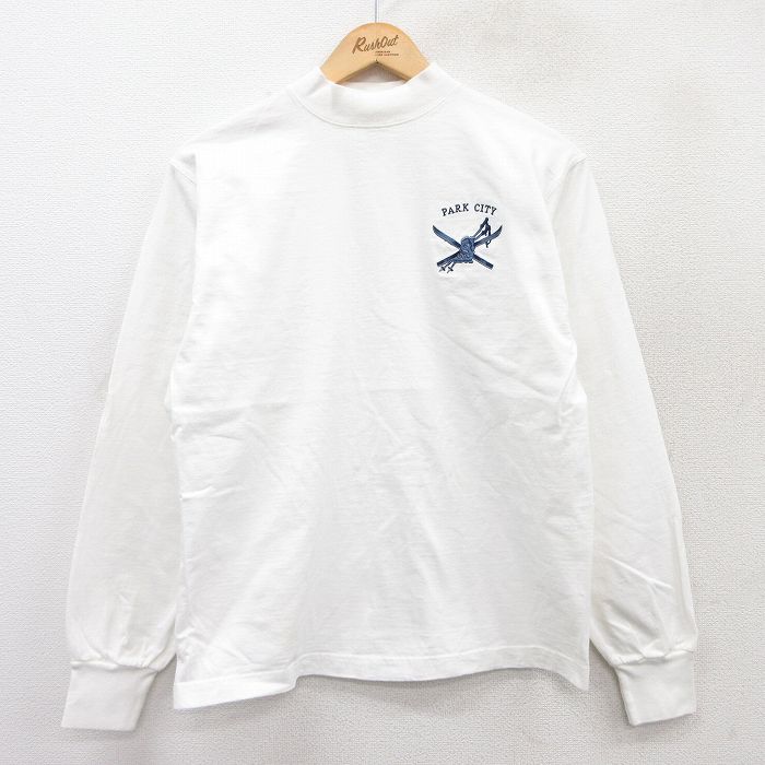 フルーツオブザルーム 00s 長袖Tシャツ スキー ホワイト M | 古着