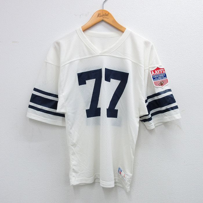 ラッセル 90s 半袖Tシャツ AAYFL77 ホワイト M | 古着