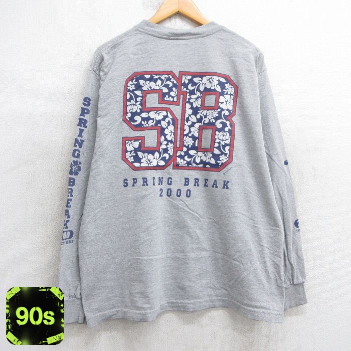 90s 長袖Tシャツ SB PC グレー XL | 古着