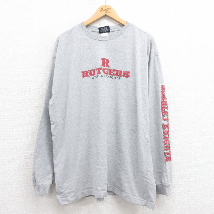 ジャンスポーツ 00s 長袖Tシャツ R グレー XL | 古着