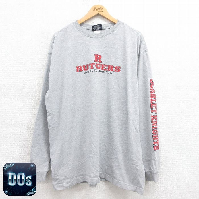 ジャンスポーツ 00s 長袖Tシャツ R グレー XL | 古着