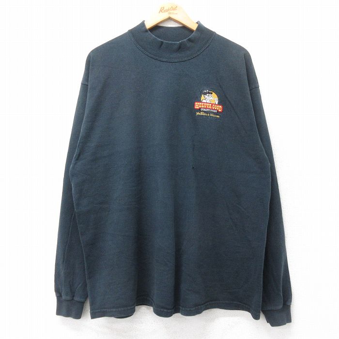 00s 長袖Tシャツ HELUVA GOOD ブラック XL | 古着