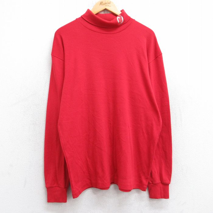 マジェスティック 90s 長袖Tシャツ ニュージャージーデビルズ レッド XL | 古着