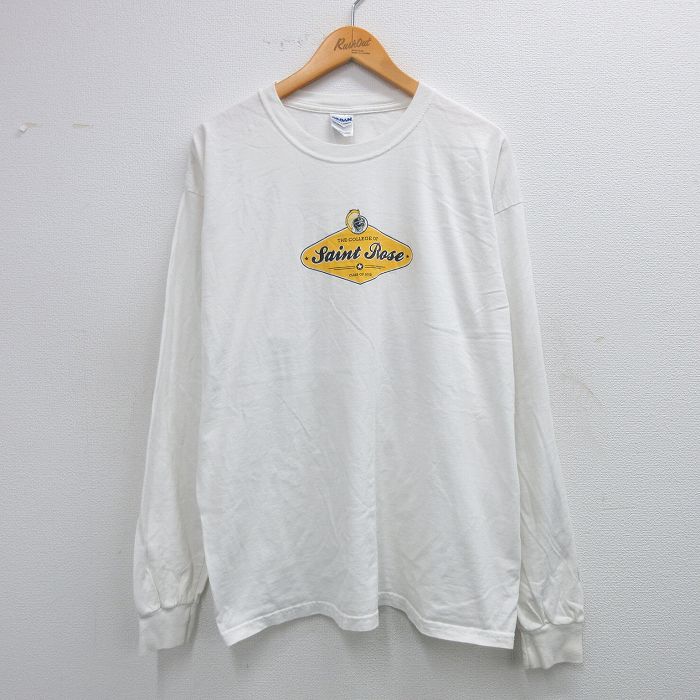 Saint Rose 長袖Tシャツ ホワイト L | 古着