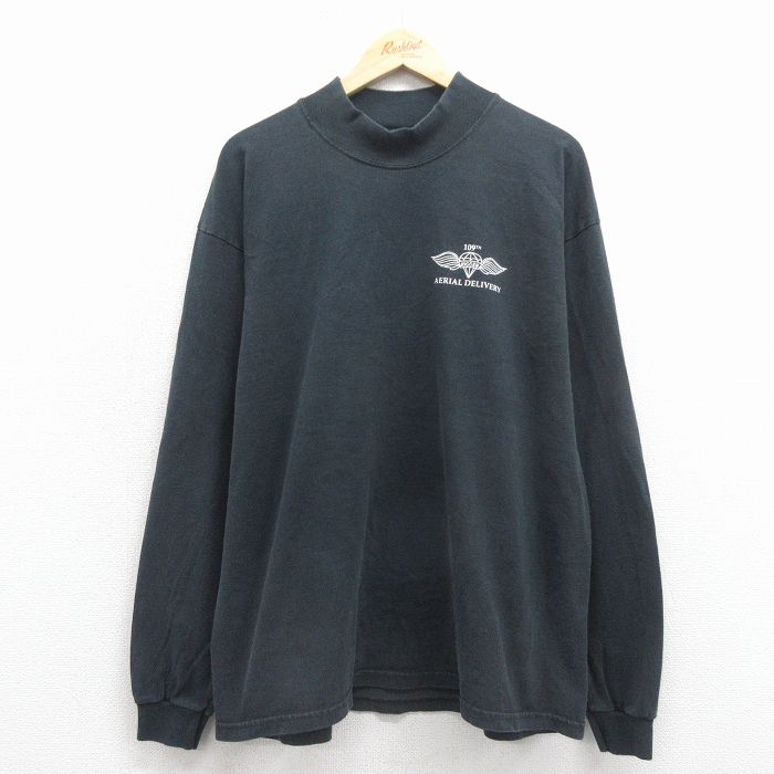 00s 長袖Tシャツ RIGGER ブラック XL | 古着